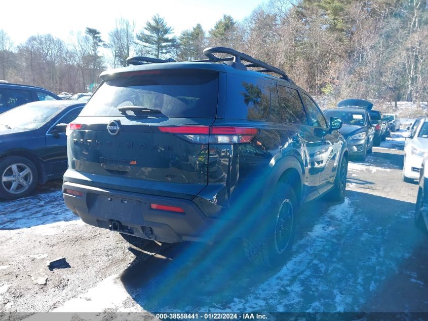 2023 NISSAN PATHFINDER SV - 5N1DR3BD0PC242087