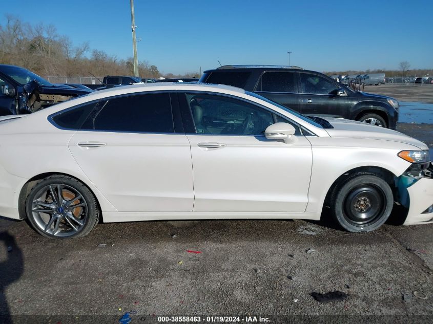 2014 FORD FUSION TITANIUM - 3FA6P0D91ER343833