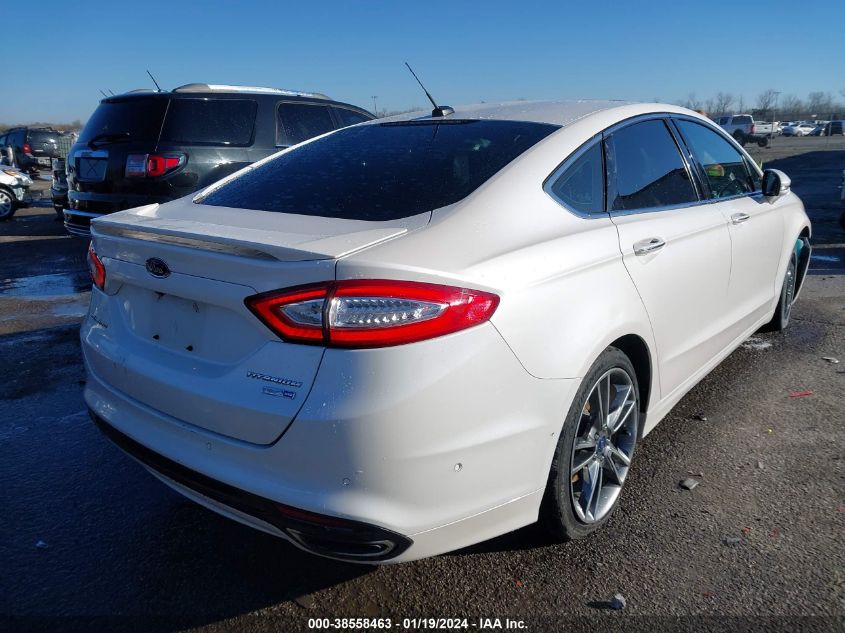 2014 FORD FUSION TITANIUM - 3FA6P0D91ER343833