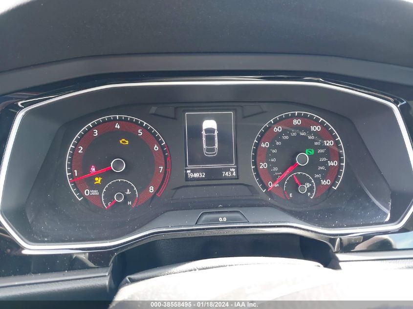 2019 VOLKSWAGEN JETTA 1.4T R-LINE/1.4T S/1.4T SE - 3VWC57BU7KM212804