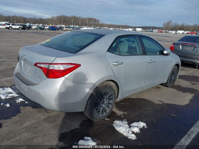 2014 TOYOTA COROLLA LE - 2T1BURHE8EC214491