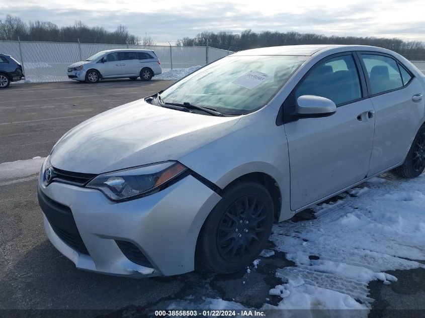 2014 TOYOTA COROLLA LE - 2T1BURHE8EC214491