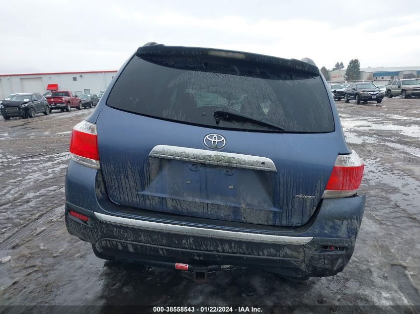2013 TOYOTA HIGHLANDER LIMITED - 5TDDK3EH1DS216874