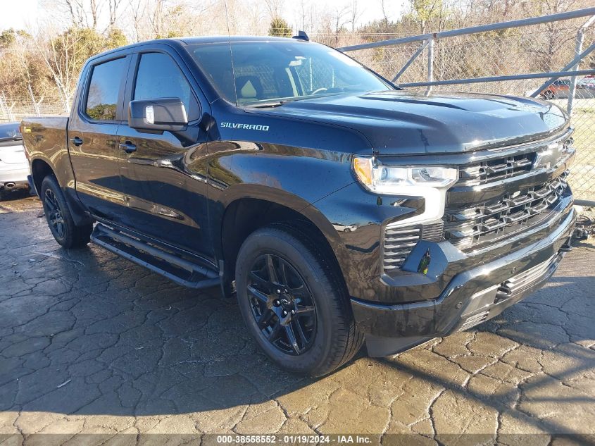 2024 CHEVROLET SILVERADO 1500 4WD  SHORT BED RST - 1GCUDEED8RZ143351