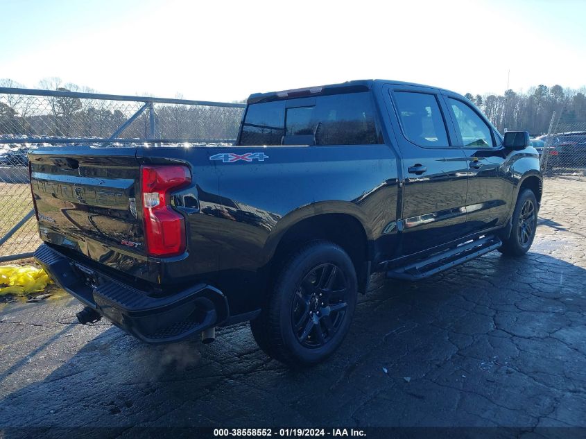 2024 CHEVROLET SILVERADO 1500 4WD  SHORT BED RST - 1GCUDEED8RZ143351