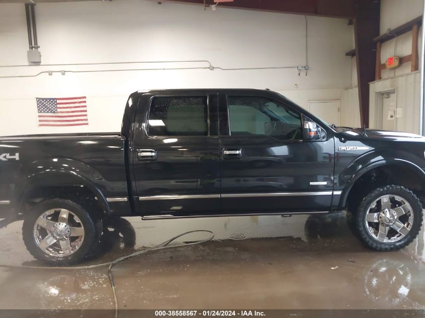 2013 FORD F-150 FX4/KING RANCH/LARIAT/LIMITED/PLATINUM/XL/XLT - 1FTFW1ET9DFA04827