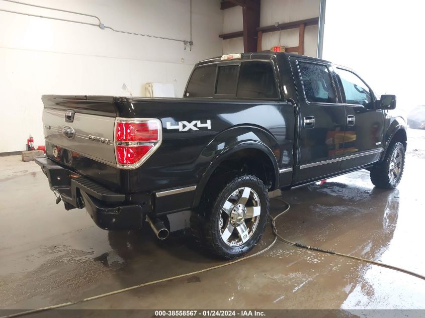 2013 FORD F-150 FX4/KING RANCH/LARIAT/LIMITED/PLATINUM/XL/XLT - 1FTFW1ET9DFA04827