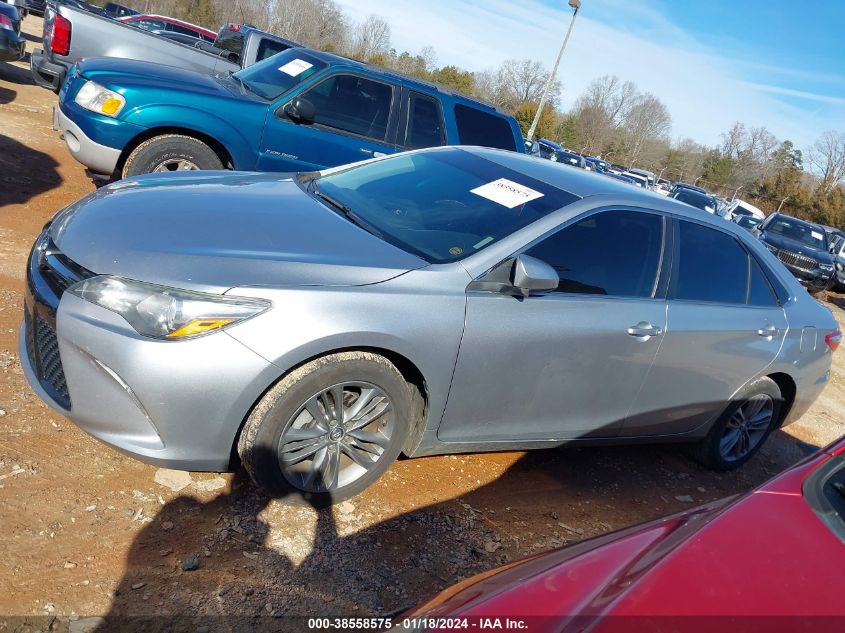 2015 TOYOTA CAMRY SE - 4T1BF1FK8FU896762