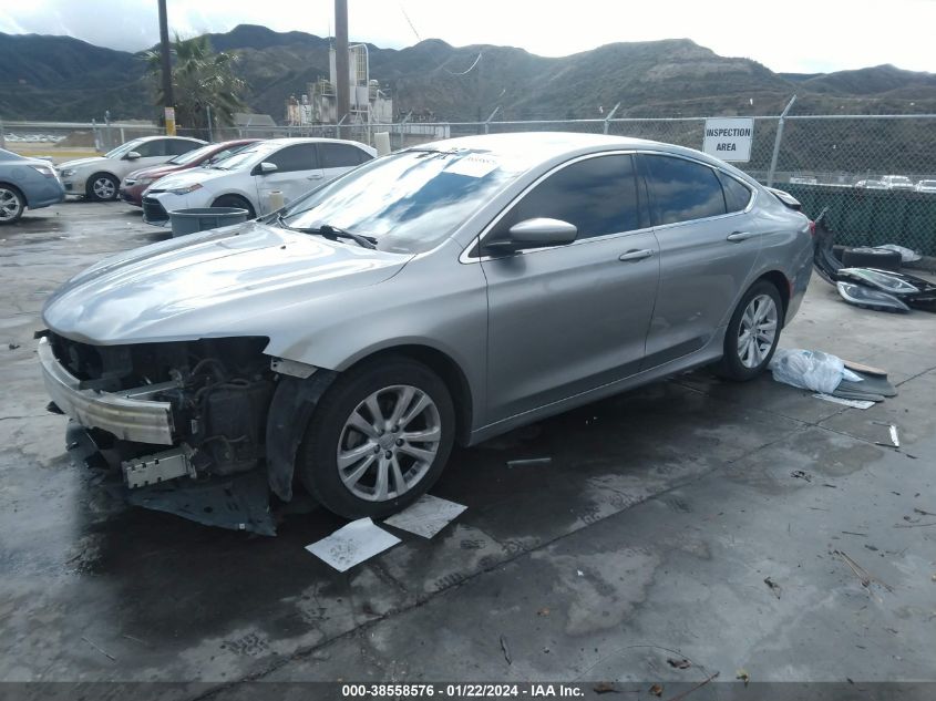 2015 CHRYSLER 200 LIMITED - 1C3CCCAB1FN681758