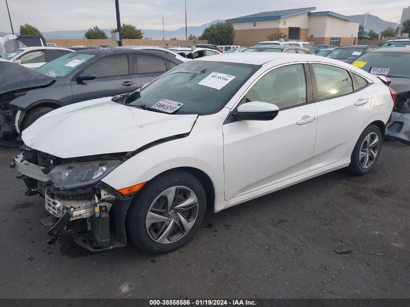 2019 HONDA CIVIC LX - 2HGFC2F63KH603680