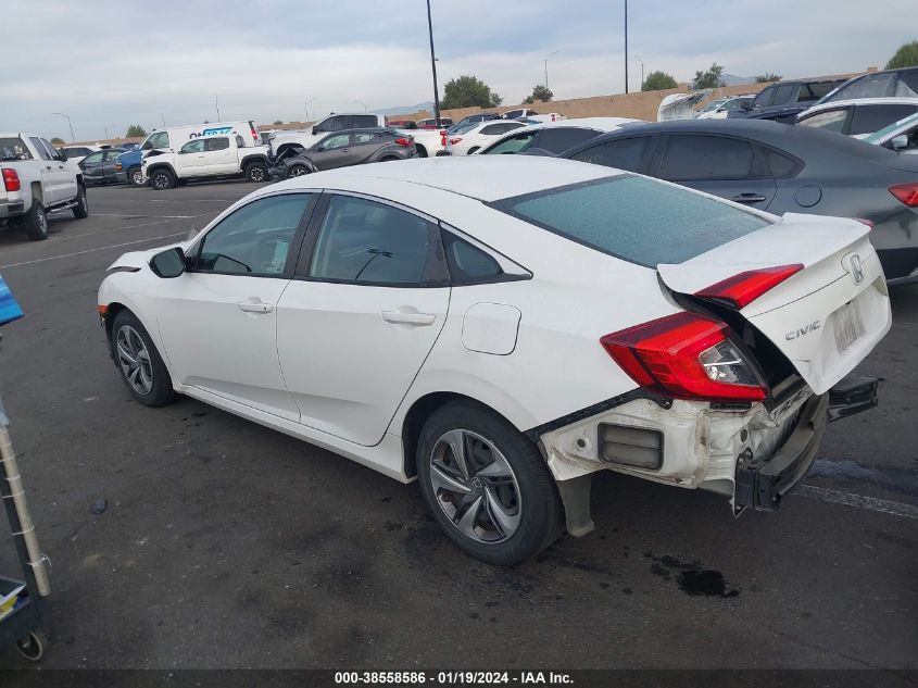 2019 HONDA CIVIC LX - 2HGFC2F63KH603680