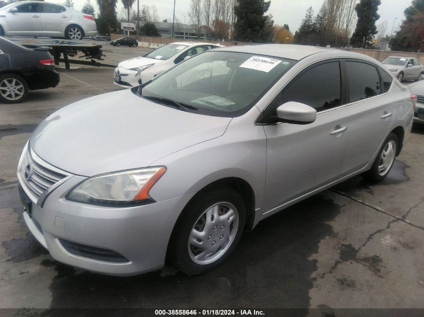 2014 NISSAN SENTRA FE+ S/FE+ SV/S/SL/SR/SV - 3N1AB7AP9EY217551