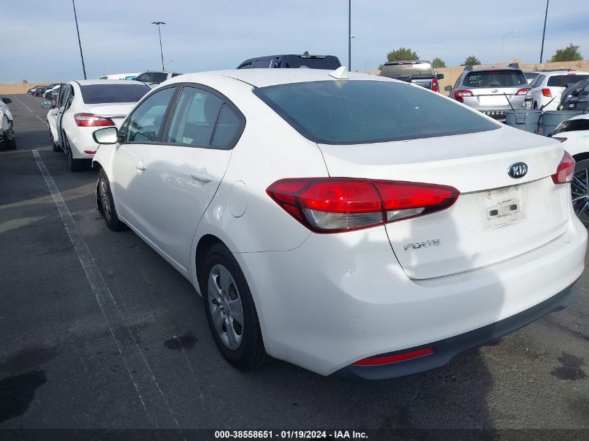 2018 KIA FORTE LX - 3KPFK4A74JE168546