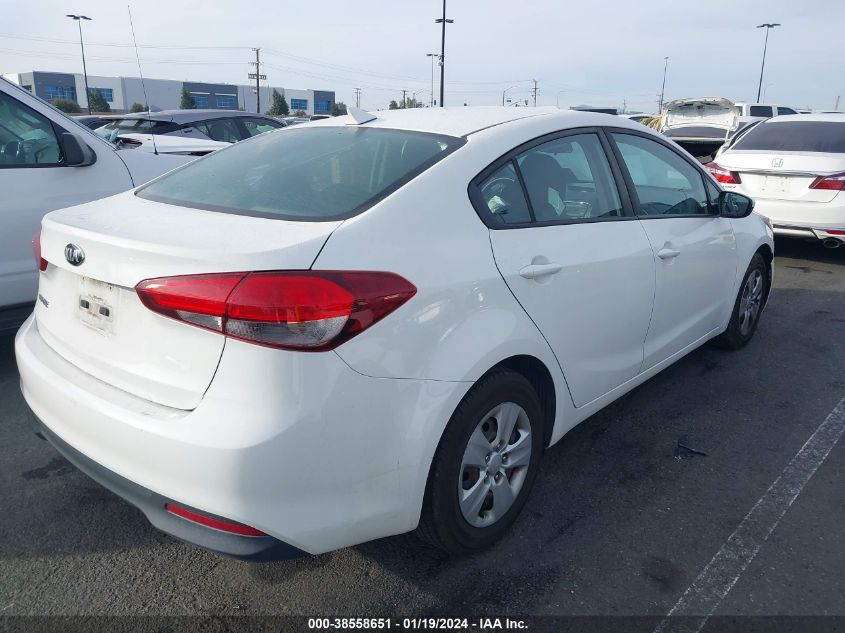 2018 KIA FORTE LX - 3KPFK4A74JE168546