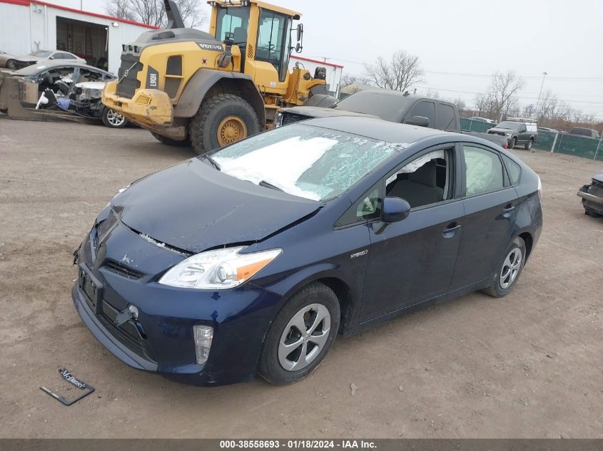 2015 TOYOTA PRIUS TWO - JTDKN3DU2F0406279