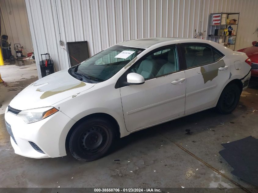 2014 TOYOTA COROLLA LE ECO - 5YFBPRHE8EP137192