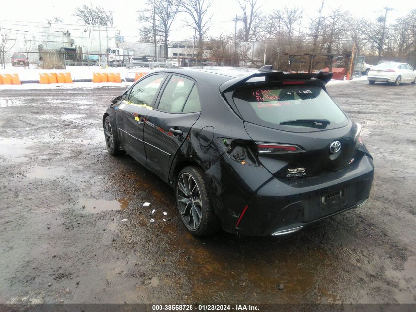 2019 TOYOTA COROLLA XSE - JTNK4RBE6K3018963