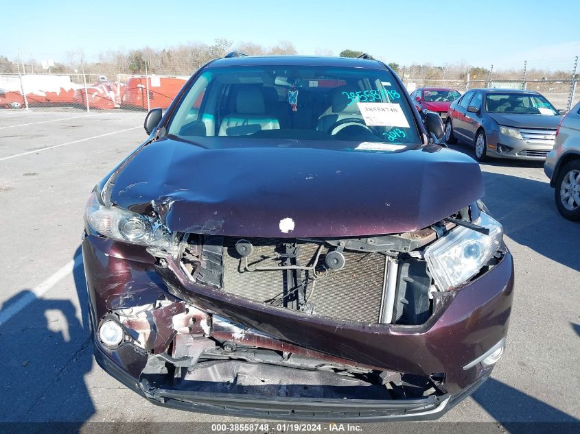 2013 TOYOTA HIGHLANDER SE V6 - 5TDBK3EH2DS177316