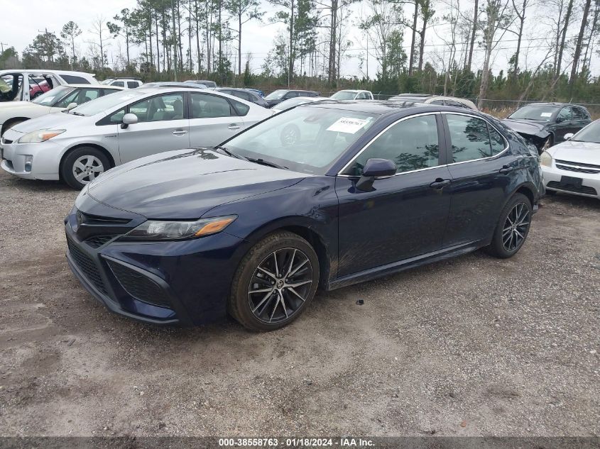 2022 TOYOTA CAMRY SE - 4T1G11AK1NU710084