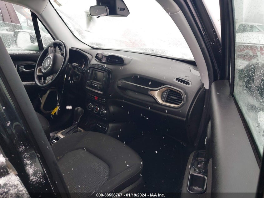 VIN ZACCJABB2HPF76337 2017 JEEP RENEGADE LATITUDE FWD