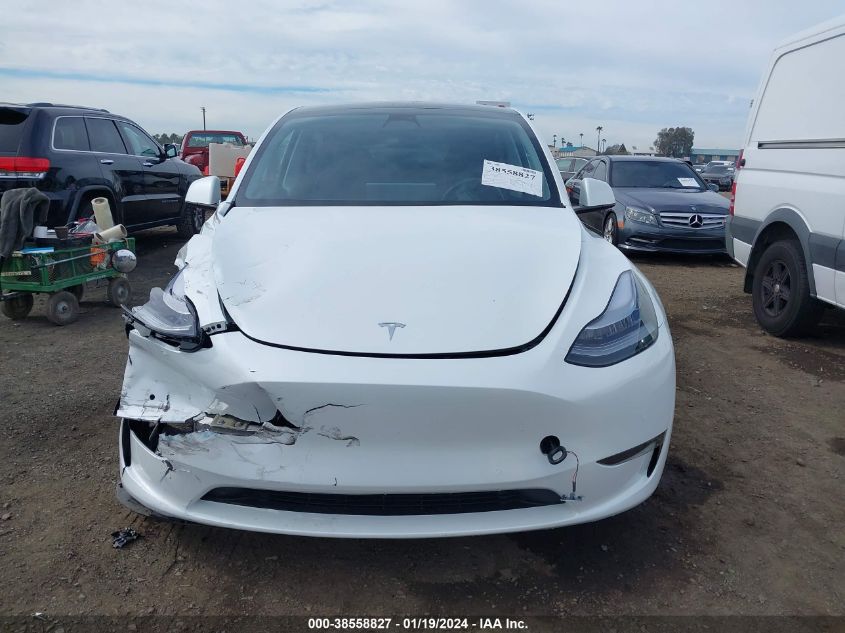 2022 TESLA MODEL Y LONG RANGE DUAL MOTOR ALL-WHEEL DRIVE - 7SAYGAEE5NF569348