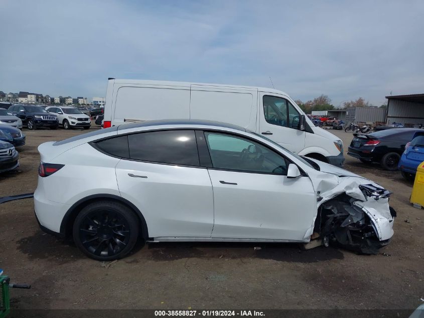 2022 TESLA MODEL Y LONG RANGE DUAL MOTOR ALL-WHEEL DRIVE - 7SAYGAEE5NF569348