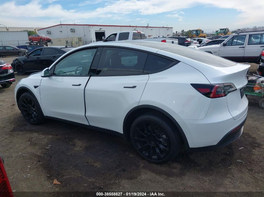 2022 TESLA MODEL Y LONG RANGE DUAL MOTOR ALL-WHEEL DRIVE - 7SAYGAEE5NF569348