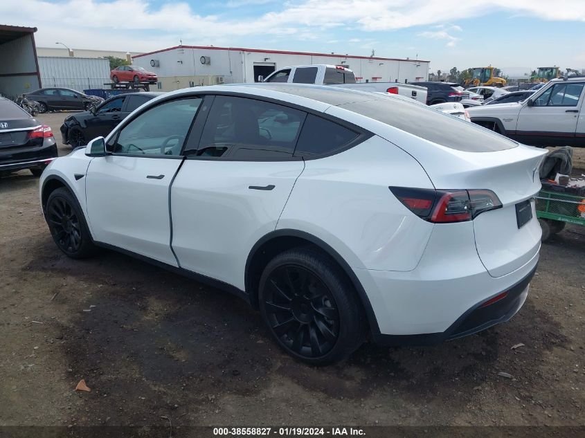 2022 TESLA MODEL Y LONG RANGE DUAL MOTOR ALL-WHEEL DRIVE - 7SAYGAEE5NF569348