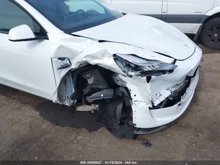 2022 TESLA MODEL Y LONG RANGE DUAL MOTOR ALL-WHEEL DRIVE - 7SAYGAEE5NF569348