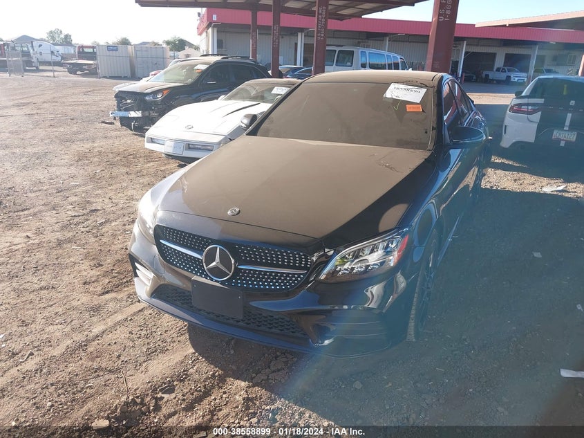 VIN W1KWF8DB3LR600679 2020 MERCEDES-BENZ C 300