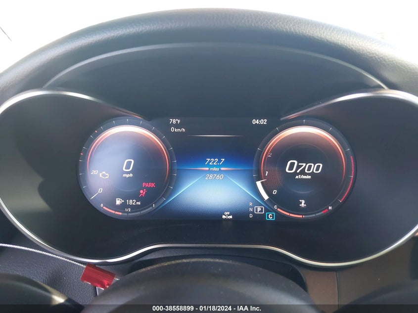 VIN W1KWF8DB3LR600679 2020 MERCEDES-BENZ C 300