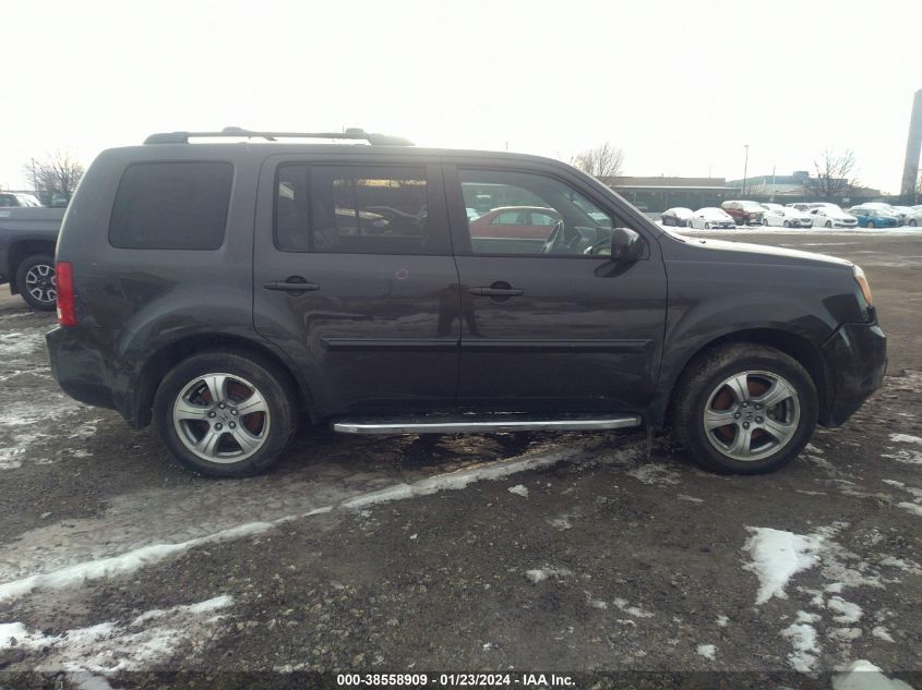 2013 HONDA PILOT EXL - 5FNYF4H66DB061801