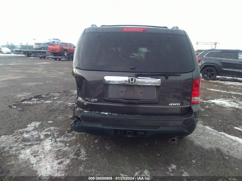2013 HONDA PILOT EXL - 5FNYF4H66DB061801