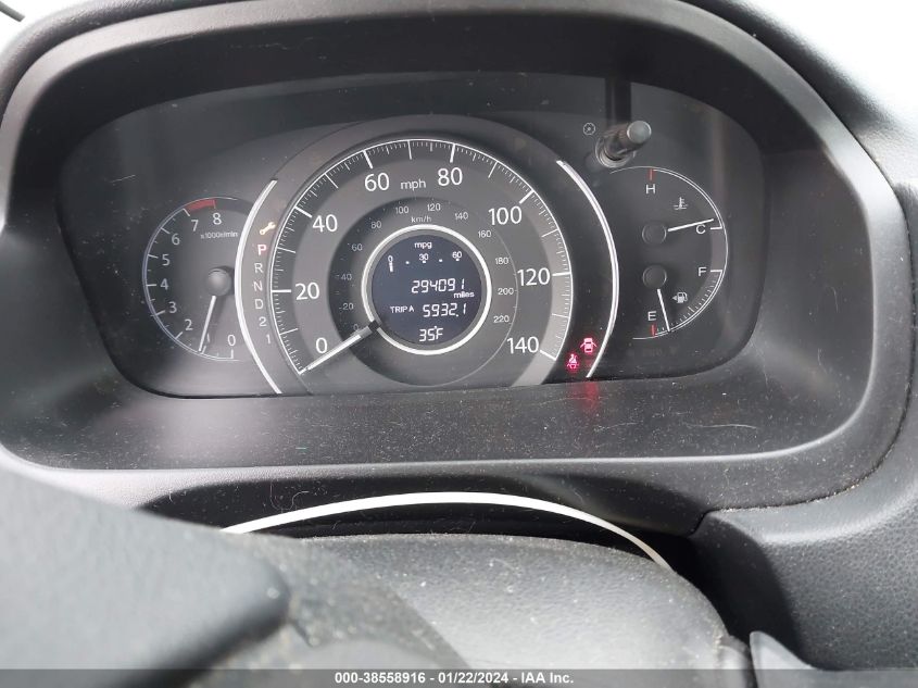 2013 HONDA CR-V EX-L - 5J6RM4H77DL011418