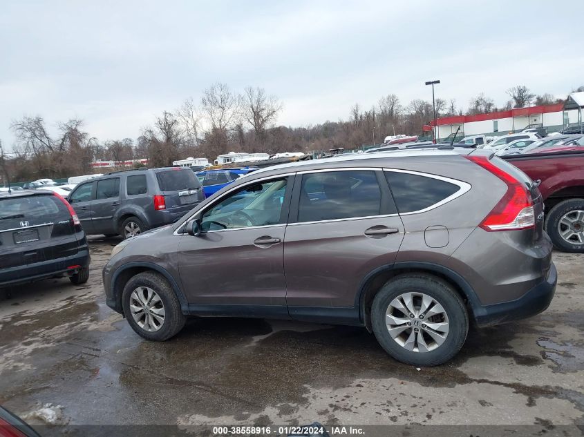 2013 HONDA CR-V EX-L - 5J6RM4H77DL011418