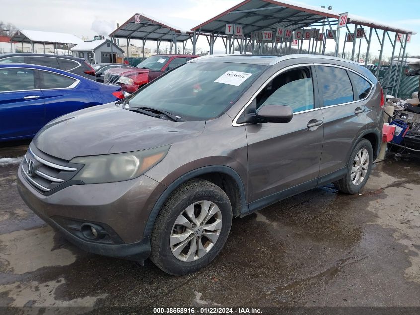 2013 HONDA CR-V EX-L - 5J6RM4H77DL011418