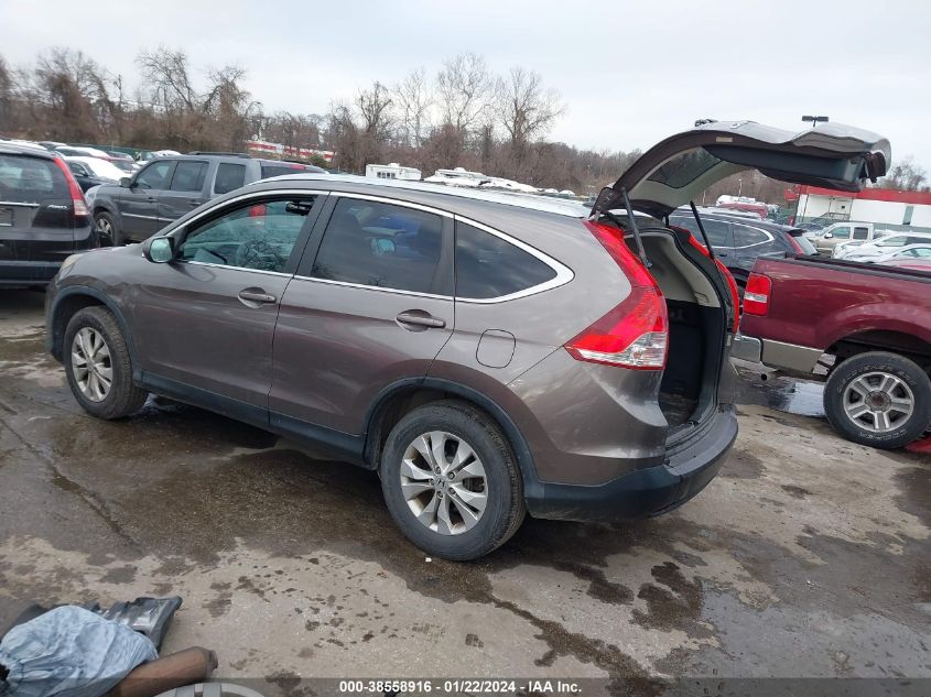 2013 HONDA CR-V EX-L - 5J6RM4H77DL011418