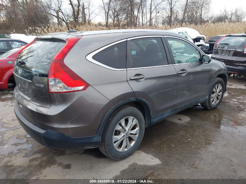 2013 HONDA CR-V EX-L - 5J6RM4H77DL011418