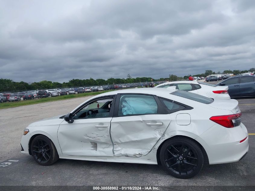2022 HONDA CIVIC SPORT - 2HGFE2F58NH568317