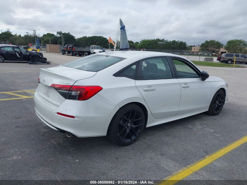 2022 HONDA CIVIC SPORT - 2HGFE2F58NH568317
