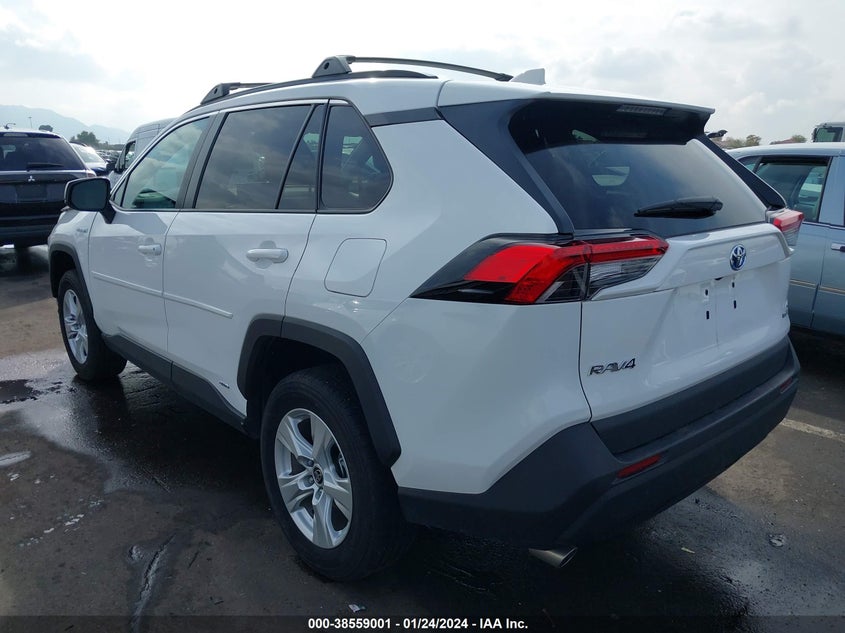 VIN 4T3LWRFV5MU020264 2021 TOYOTA RAV4 LE HYBRID