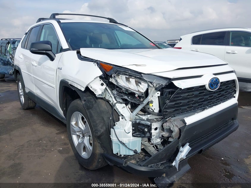 VIN 4T3LWRFV5MU020264 2021 TOYOTA RAV4 LE HYBRID