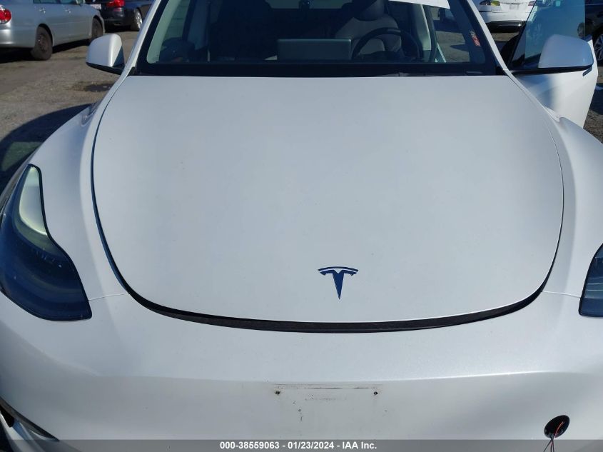 2022 TESLA MODEL Y - 7SAYGDEF9NF537027