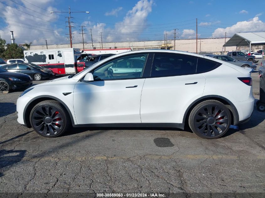 2022 TESLA MODEL Y - 7SAYGDEF9NF537027
