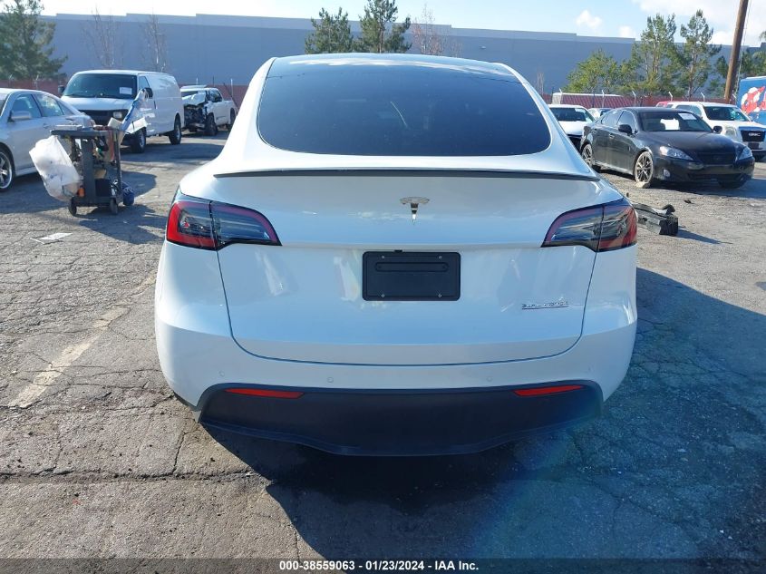 2022 TESLA MODEL Y - 7SAYGDEF9NF537027