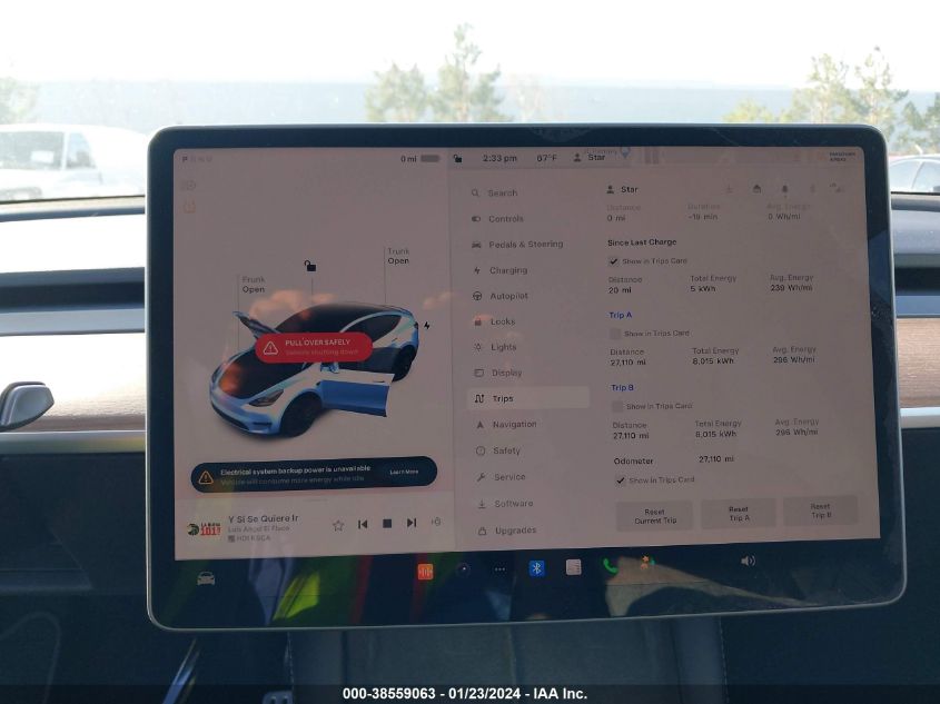 2022 TESLA MODEL Y - 7SAYGDEF9NF537027