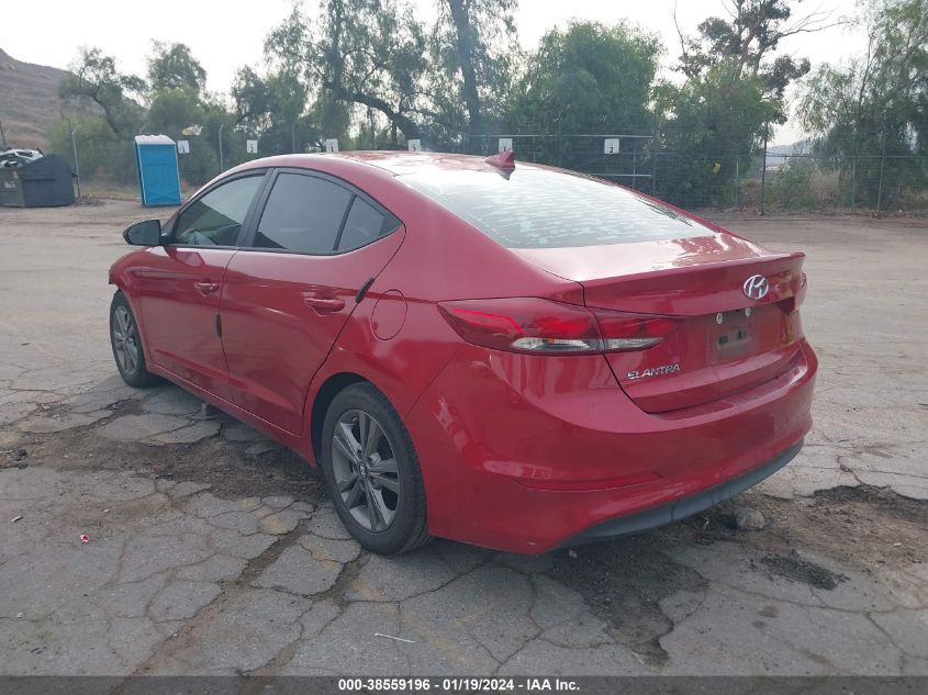 2017 HYUNDAI ELANTRA SE/VALUE/LIMITED - 5NPD84LF2HH008200