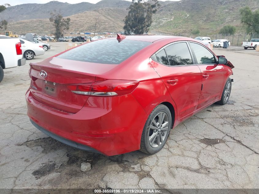 2017 HYUNDAI ELANTRA SE/VALUE/LIMITED - 5NPD84LF2HH008200