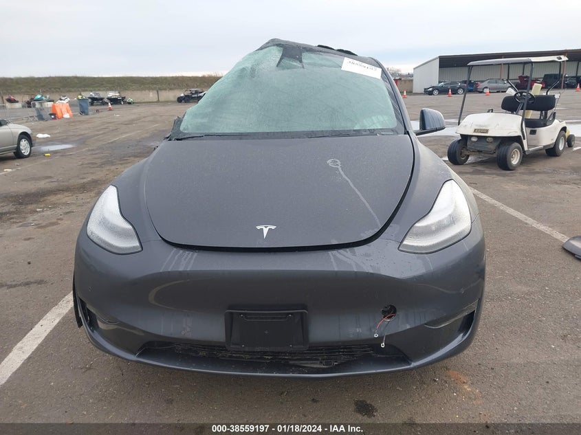 VIN 5YJYGDEEXMF073572 2021 TESLA MODEL Y LONG RANGE DUAL MOTOR ALL-WHEEL DRIVE