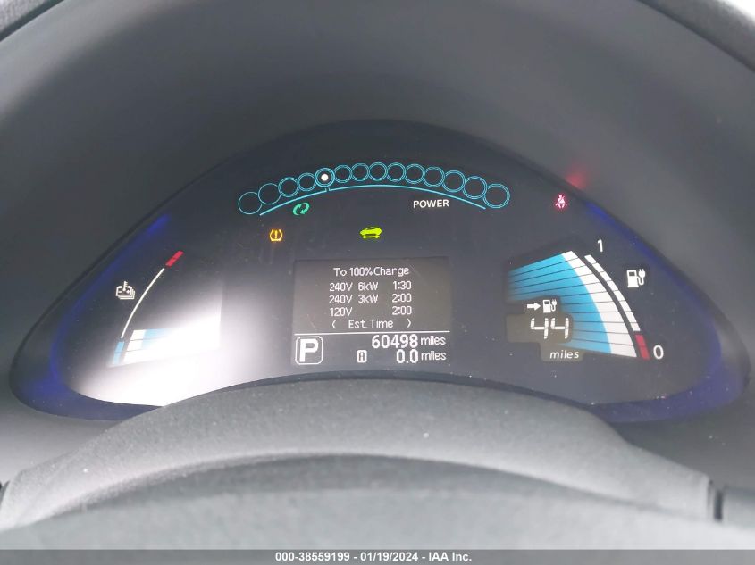 2014 NISSAN LEAF S - 1N4AZ0CP4EC337690